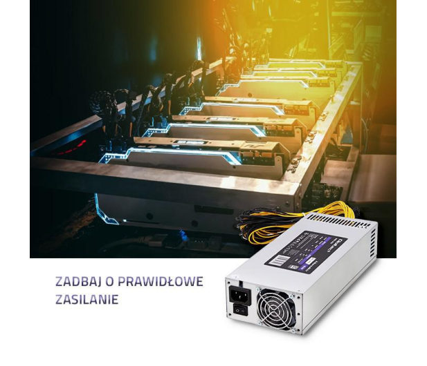 Qoltec PCI-E Smart 1800W 80 Plus Platinum - 728982 - zdjęcie 3